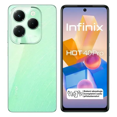 Infinix Hot 40 PRO 8GB + 256GB Starfall Green