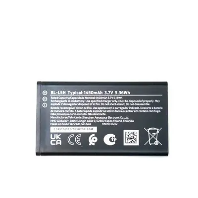 Baterie Nokia BL-5H 1450mAh Li-ion Nokia 150 4G, 110 4G, 130 4G Original (volně)