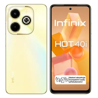 Infinix Hot 40i 4GB + 128GB Horizon Gold