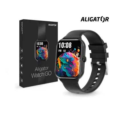 Hodinky ALIGATOR Smart Watch GO černé