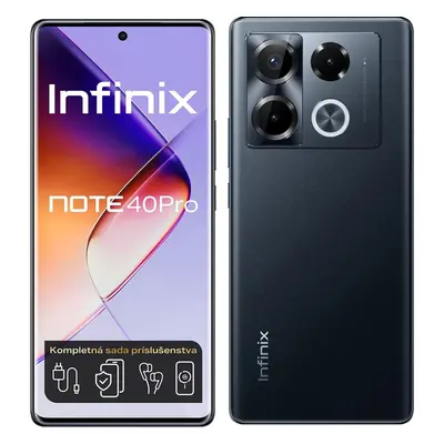 Infinix Note 40 PRO 12GB + 256GB Obsidian Black