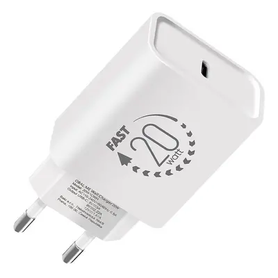 Obal:Me Cestovní USB-C 20W White 20W1CWH