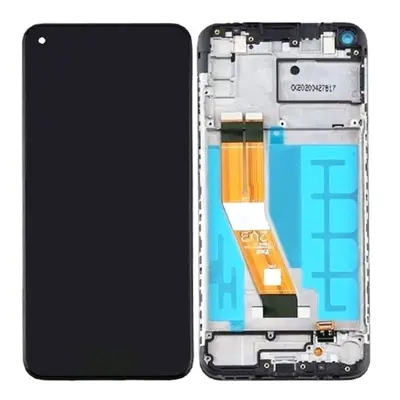 LCD display Samsung A125 Galaxy A12 + dotykové sklo Original Service Pack černý