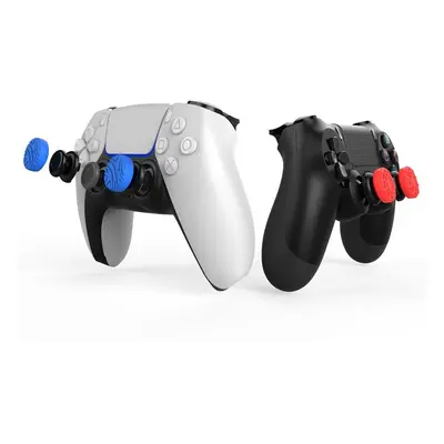 Herní ovladač iPega P5029 silikonové krytky ovládacích páček pro PS5/PS4 4ks Red/Blue