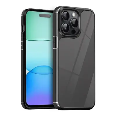 Pouzdro silikon Apple iPhone 13 PRO Color Shock černý rámeček, záda pevná transparentní