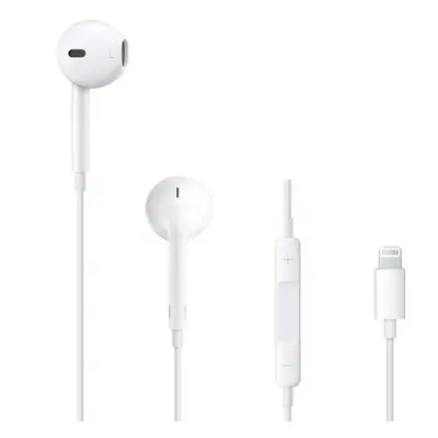 Sluchátka Apple MWTY3ZM/A EarPods Lightning Audio Stereo HF White (OOB Bulk)