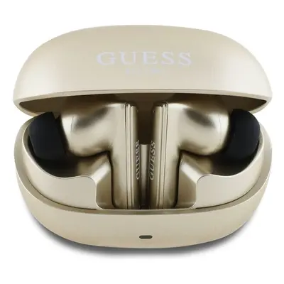 Sluchátka Bluetooth Guess Capsule ANC/ENC TWS BT 5.3 IPX6 Gold