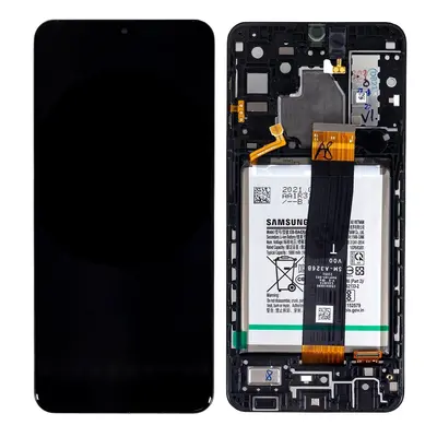 LCD display Samsung A326B Galaxy A32 5G + dotyk + přední kryt Original verze CDOT černý