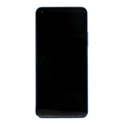 LCD display Xiaomi 11 Lite NE 5G + dotyk + přední kryt Service Pack Original modrý