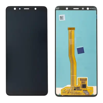 LCD display Samsung A750 Galaxy A7 2018 + dotyk. folie Service Pack Original černý