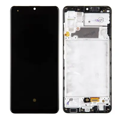 LCD display Samsung A325 Galaxy A32 4G + dotykové sklo + kryt Original černý