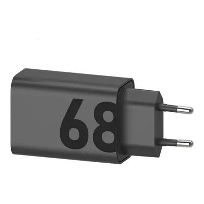 Nabíječka Motorola MC-682 USB-C GaN 68W Turbopower Cestovní Quick Charge Original Black