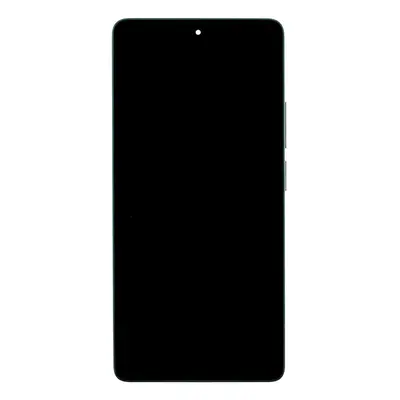 LCD display Xiaomi Redmi Note 13 PRO 4G + dotyk + přední kryt (Service Pack) Original Green