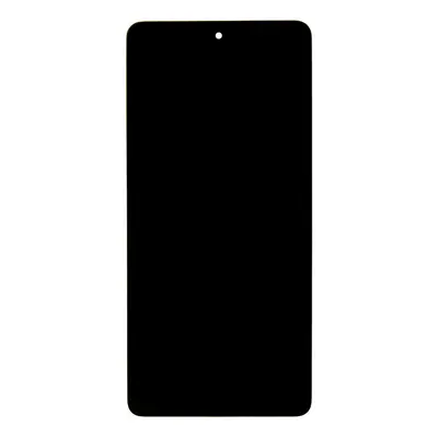 LCD display Xiaomi Redmi Note 12 PRO+ 5G + dotyk + přední kryt (Service Pack) Original Black