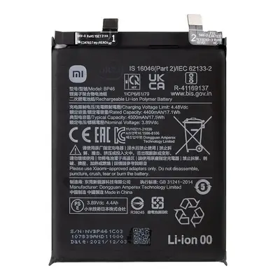 Baterie Xiaomi BP46 pro Xiaomi 12 5G 4500mAh (Service Pack) Original