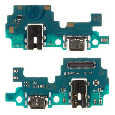 Flex kabel Samsung A217 Galaxy A21s Deska dobíjecí konektoru + mikrofon OEM