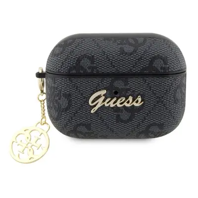 Guess 4G Script Charms PC/PU Pouzdro pro Airpods Pro 2 GUAP2G4GSMK