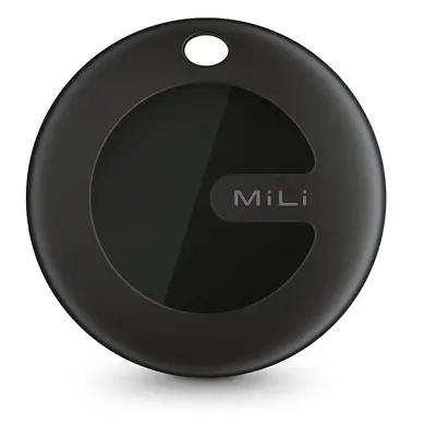 MiLi MiTag Smart lokátor Android Tracker HD-P16 GPS, Bluetooth s koženou klíčenkou černý