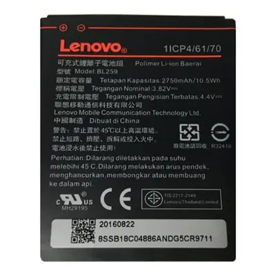 Baterie Lenovo BL259 Lenovo C2, K5 / K5 Plus, 2750mAh Li-Pol Original (volně)