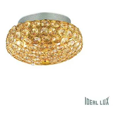 Ideal Lux KING PL3 ORO SVÍTIDLO NÁSTĚNNÉ/STROPNÍ 075402