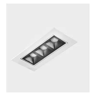 KOHL LIGHTING KOHL-Lighting NSES TILT zapuštěné svítidlo s rámečkem 123x58 mm bílá-černá 6 W CRI