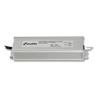 Ecolite El. trafo, 230V-12V, 5A, 60W DX-WP-60W/IP67