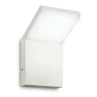 LED Venkovní nástěnné svítidlo Ideal Lux Style AP1 Bianco 221502 9W 680lm IP54 bílé