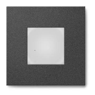 Mivvy LED vestavné nástěnné svítidlo SOLO BLACK A 80x80x26mm 1-3W/4000K SOLA3W4KB