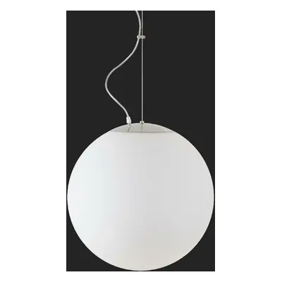 OSMONT 62182 ADRIA L4 HP závěsné skleněné svítidlo nerez leštěná / bílá IP40 3000 K 58W LED