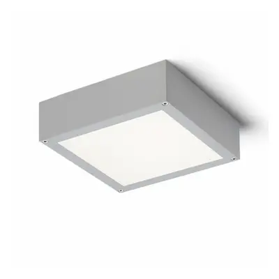 RED - DESIGN RENDL RENDL SCOTT stropní stříbrnošedá 230V LED 9.8W IP54 3000K R10552