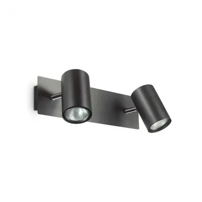 Bodové svítidlo Ideal Lux Spot AP2 nero 156743 2x50W černé