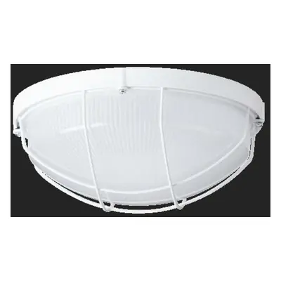 OSMONT 57246 ELEKTRA 4 stropní/nástěnné průmyslové plastové svítidlo bílá IP65 3000 K 9W LED HF