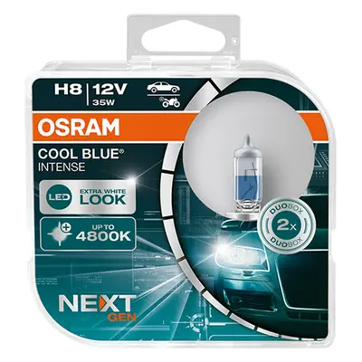 OSRAM H8 COOL BLUE INTENSE Next Gen 12V 35W 64212CBN-HCB PGJ19-1 duobox