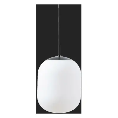 OSMONT 62756 TANIA P1 HP závěsné skleněné svítidlo černá / bílá IP40 4000 K 52W LED DALI