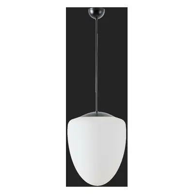 OSMONT 61366 ASTRA P závěsné skleněné svítidlo černá / bílá IP40 3000 K 27W LED DALI