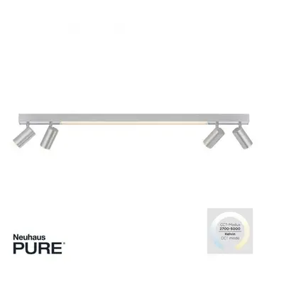 PAUL NEUHAUS PURE LINES LED bodové svítidlo hliník stmívatelné otočné CCT 2700-5000K