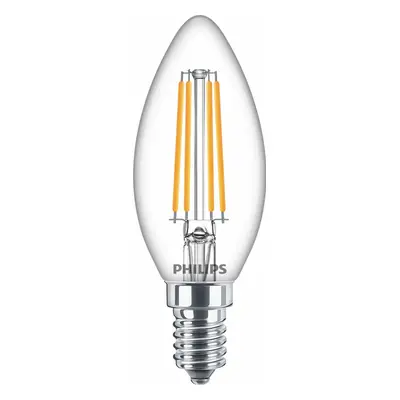 Philips CorePro LEDCandle ND 6.5-60W B35 E14 827 CLEAR GLASS