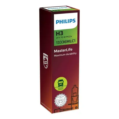 Philips H3 24V 70W PK22s MasterLife C1 1ks 13336MLC1