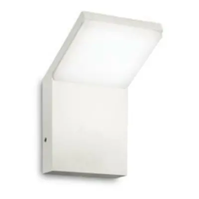 LED Venkovní nástěnné svítidlo Ideal Lux STYLE AP BIANCO 3000K 269139 9W 750lm 3000K IP54 10cm b