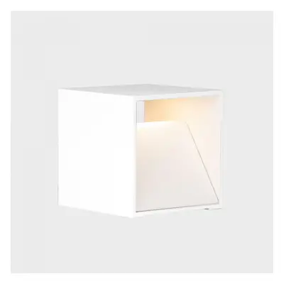 KOHL LIGHTING KOHL-Lighting KUBIQ nástěnné svítidlo 100x100 mm bílá 8 W CRI 90 4000K Non-Dimm