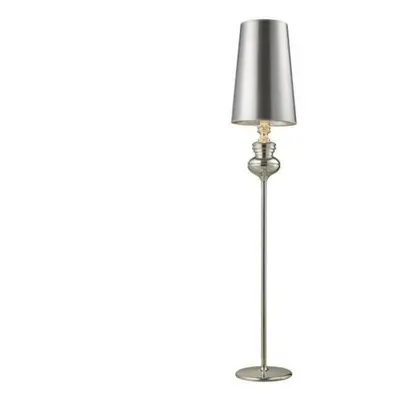 Stojací lampa AZzardo Baroco floor silver AZ0309 R7s 1x15W IP20 33cm stříbrná