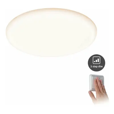 PAULMANN LED vestavné svítidlo Veluna VariFit IP44 3-krokové-stmívatelné kruhové 215 21W 3.000K 