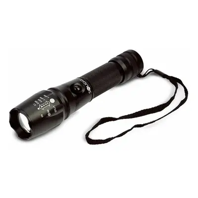 Solight LED nabíjecí profesionální svítilna, 600lm, T6 XML Cree LED, zoom, Li-Ion WN13