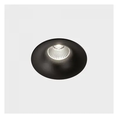 KOHL LIGHTING KOHL-Lighting LUXO zapuštěné svítidlo s rámečkem pr.100 mm černá 38° 12W CRI 80 40