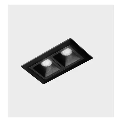 KOHL LIGHTING KOHL-Lighting NSES zapuštěné svítidlo s rámečkem 75x45 mm černá 4 W CRI 90 2700K 1