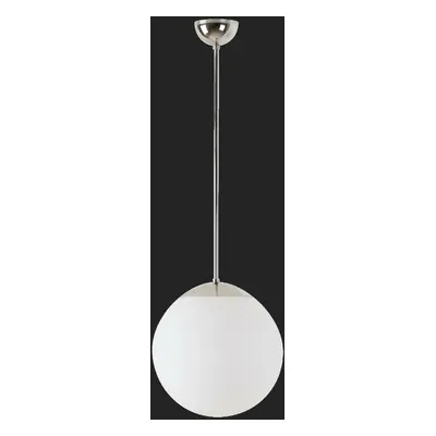 OSMONT 64387 ISIS P2 PM-M závěsné plastové svítidlo nerez leštěná / bílá IP40 3000 K 20W LED