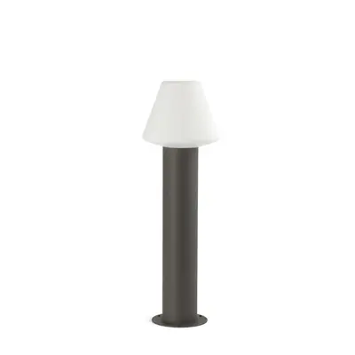 FARO MISTU sloupková lampa, tmavě šedá, H610