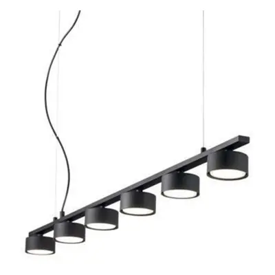 Závěsné svítidlo Ideal Lux Minor Linear SP6 235486 GX53 6x15W IP20 115cm