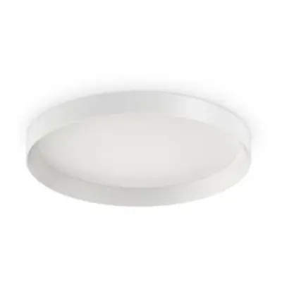 LED Stropní přisazené svítidlo Ideal Lux FLY PL D35 4000K 270289 18W 2800lm 4000K IP40 35cm bílé