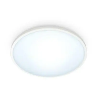 Philips LED Stropní přisazené svítidlo WiZ Superslim 8719514337978 14W 1300lm 2700-6500K IP20 24